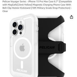 Pelican Voyager Series IPhone 15 Pro Max case. 6.7”